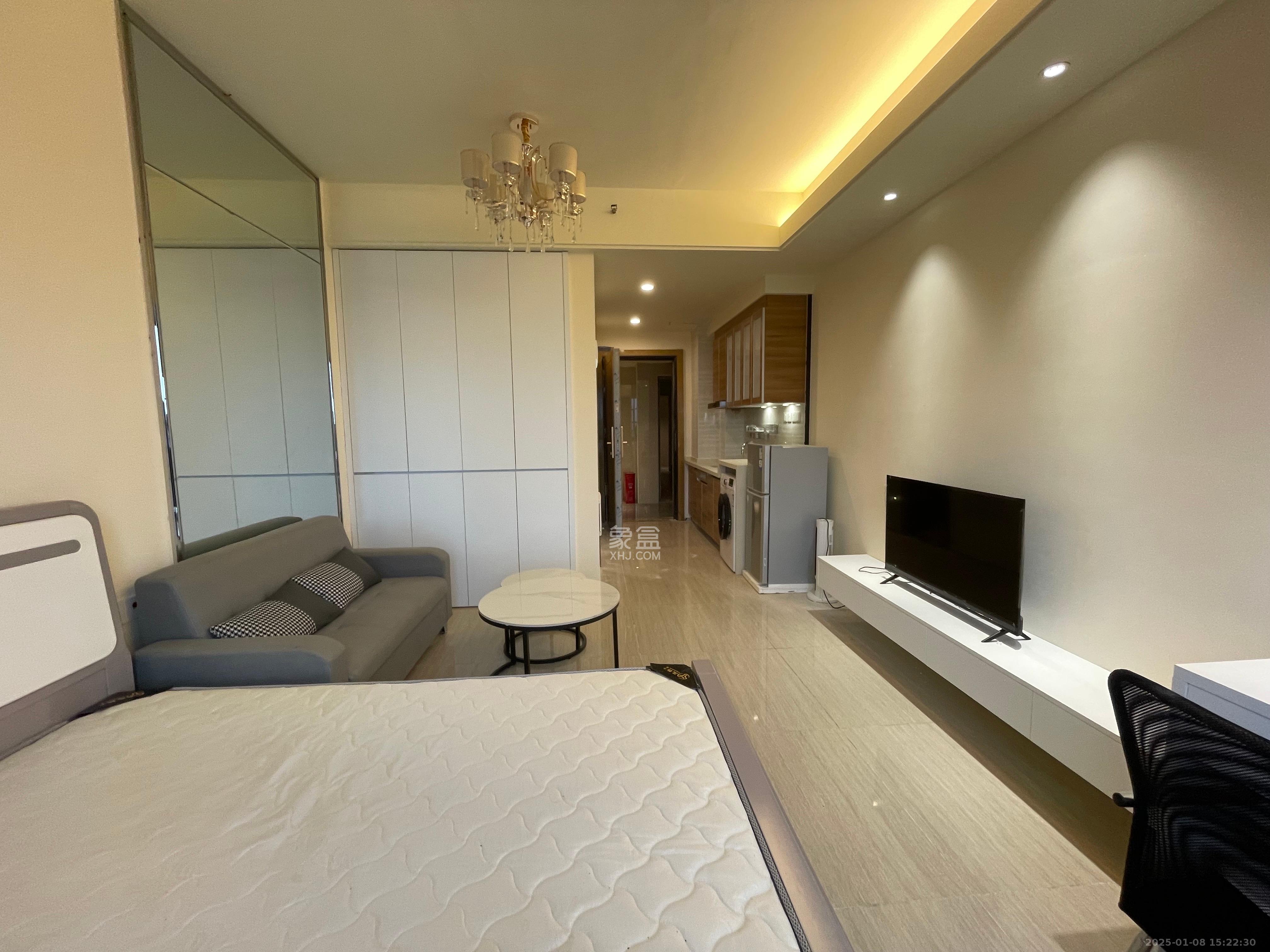 恒大清澜苑(恒大御景半岛四期) 1室1厅1卫 1500.0元/月 恒大清澜苑(恒大御景半岛四期) 1室1厅1卫 1500.0元/月室内图