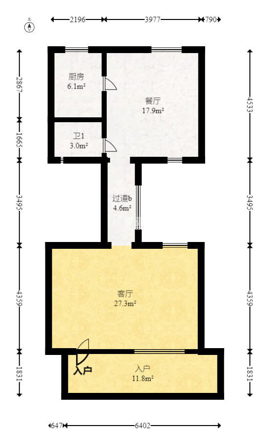 裕田奧萊小鎮(zhèn)  7室1廳3衛(wèi)   188.00萬