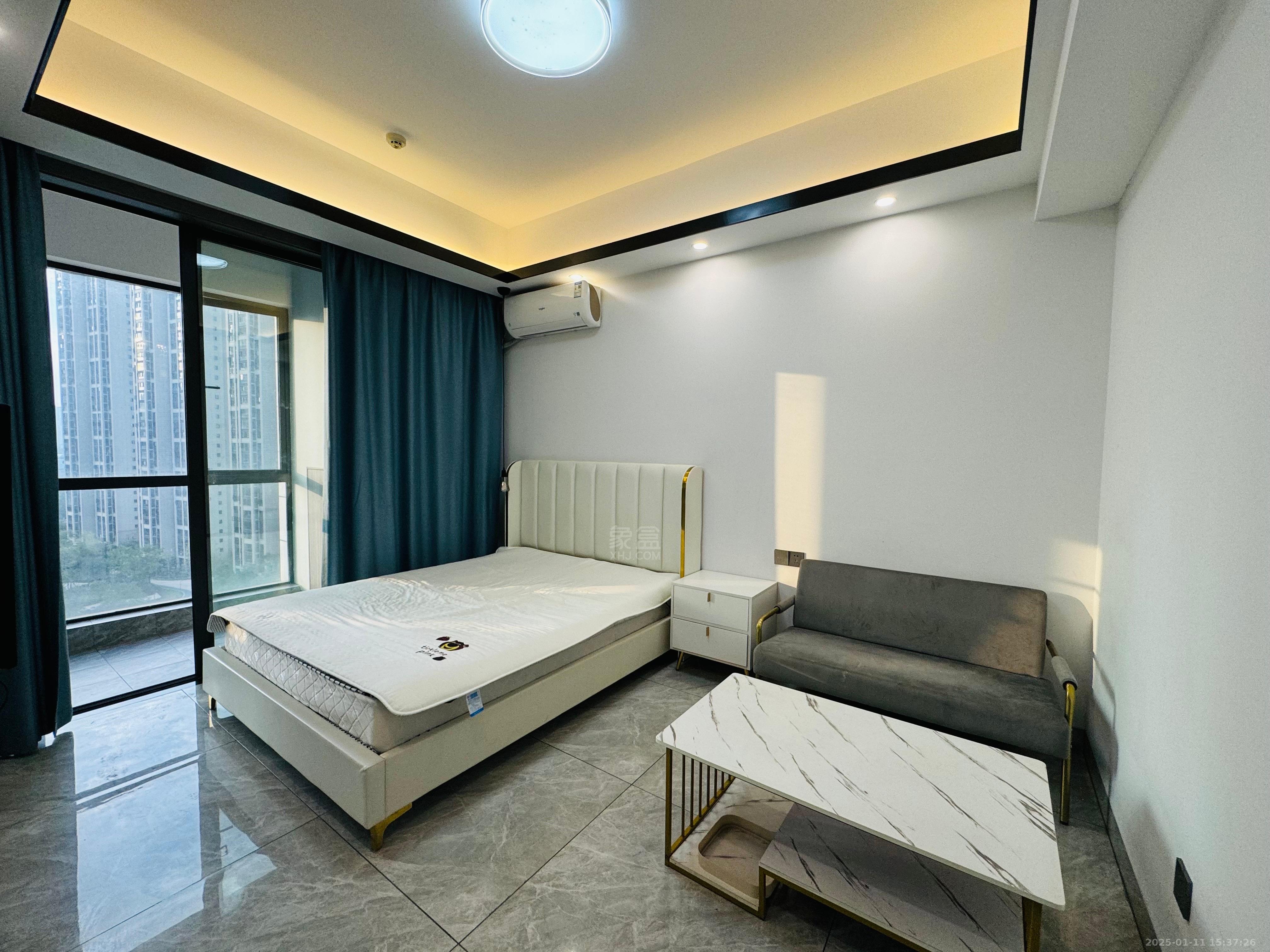 中泰财富湘江 1室1厅1卫 1600.0元/月 中泰财富湘江 1室1厅1卫 1600.0元/月室内图