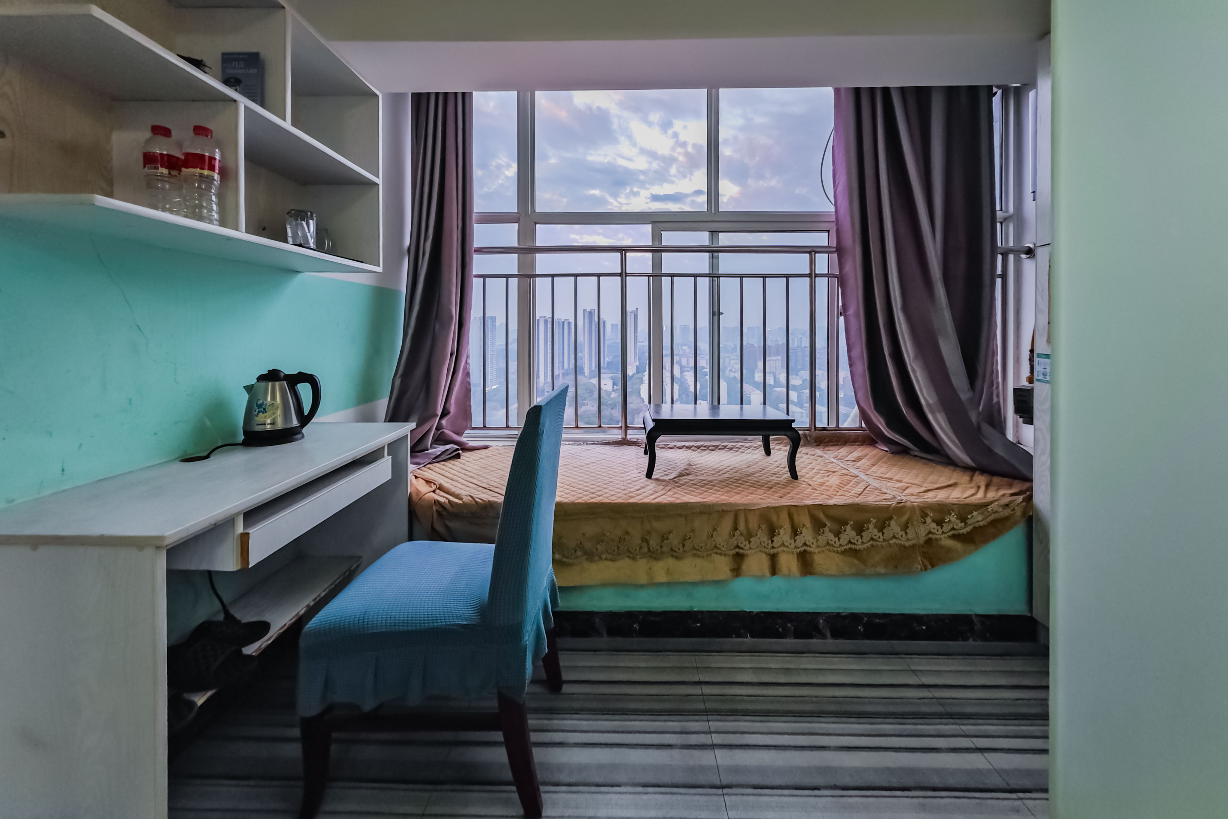 金色loft（鑫秋大厦）  1室1厅1卫   40.00万阳台