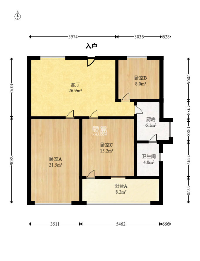 仰天湖省送变电宿舍  3室2厅1卫   70.00万