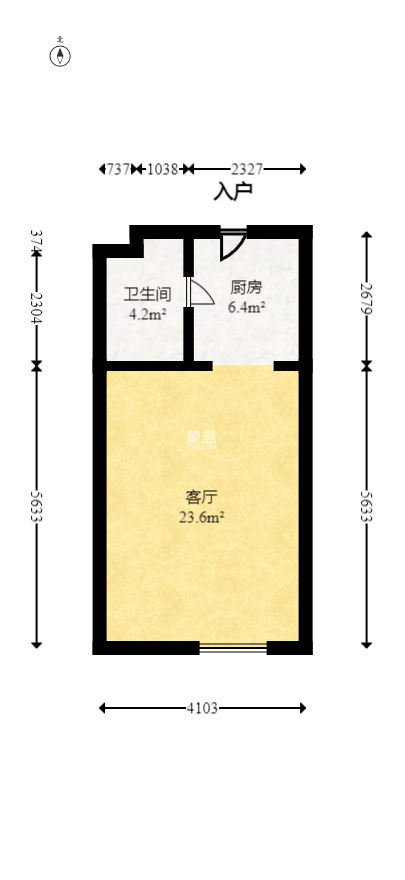 长沙紫金苑  1室1厅1卫   35.80万