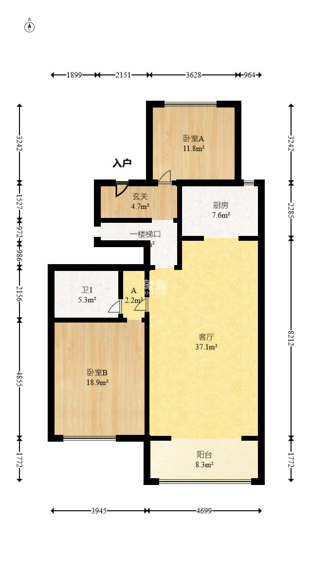 卓越千山里  5室2厅2卫   165.00万