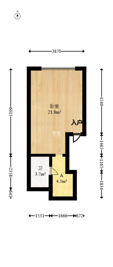 藏珑湖上公馆  1室0厅0卫   50.80万