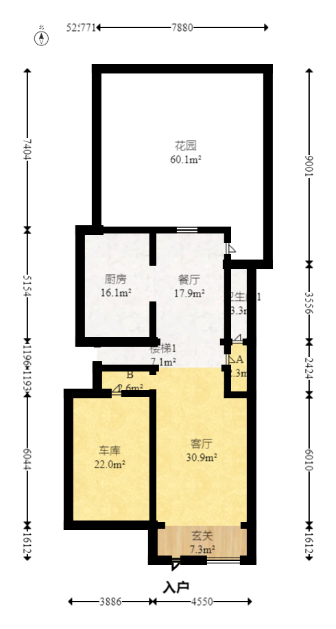 湘路家园  8室2厅3卫   260.00万室内图1