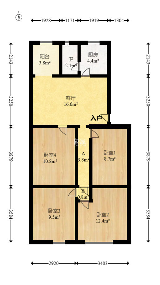 桂花二村  2室1厅1卫   39.90万