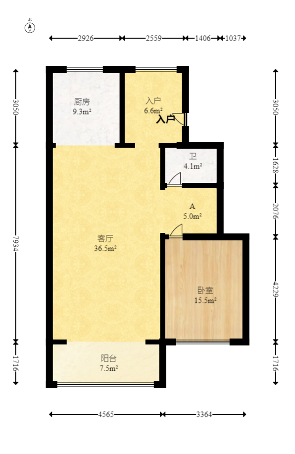 祥源森林之光  4室2厅2卫    398.0万 祥源森林之光  4室2厅2卫    398.0万户型图