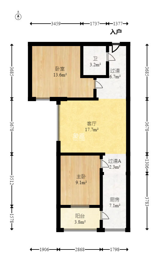 开源鑫景  2室2厅1卫    36.0万 开源鑫景  2室2厅1卫    36.0万户型图