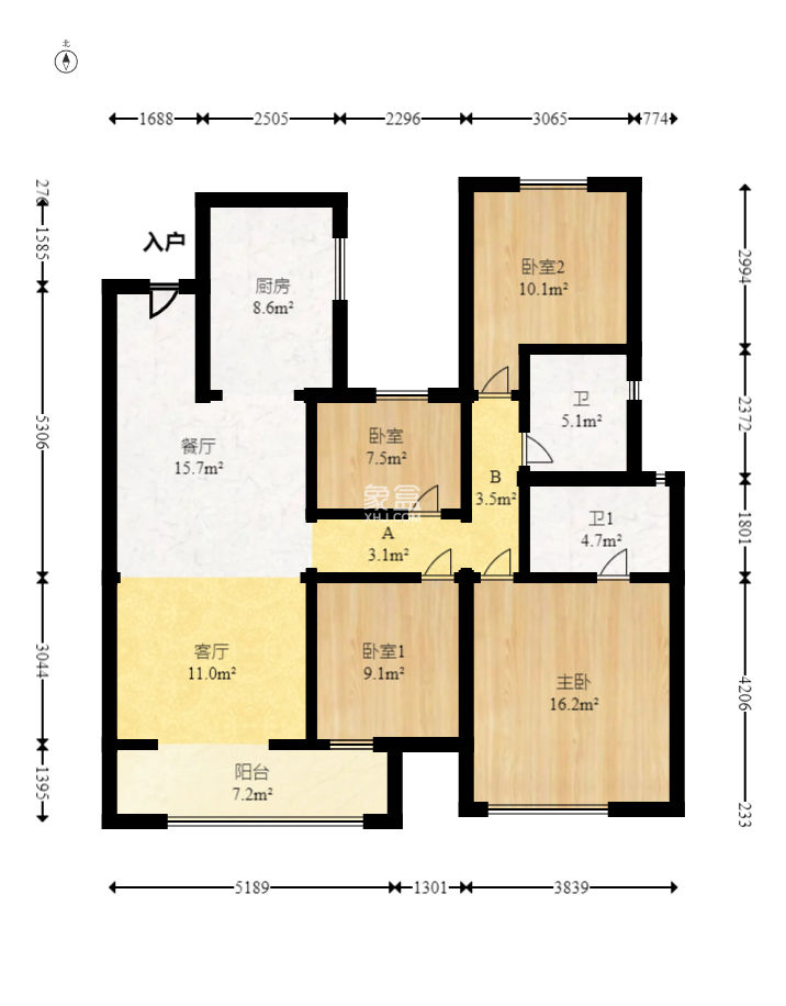 和顺府  4室2厅2卫   106.80万