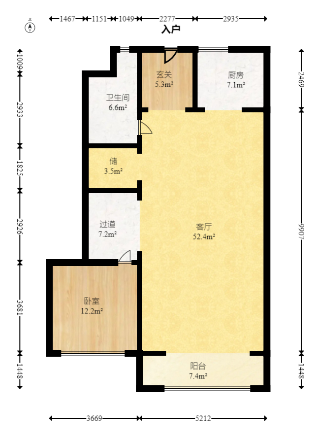 时代建发和著  5室2厅2卫    450.0万室内图1