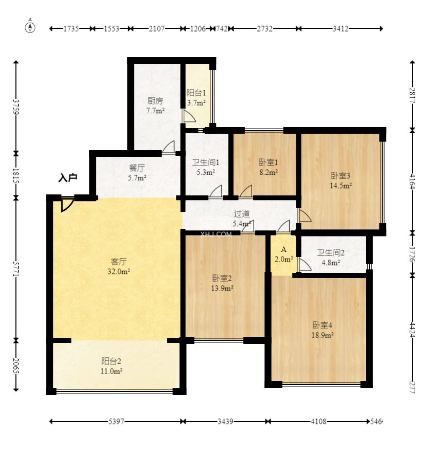 恒大名都  4室2厅2卫    83.0万 恒大名都  4室2厅2卫    83.0万