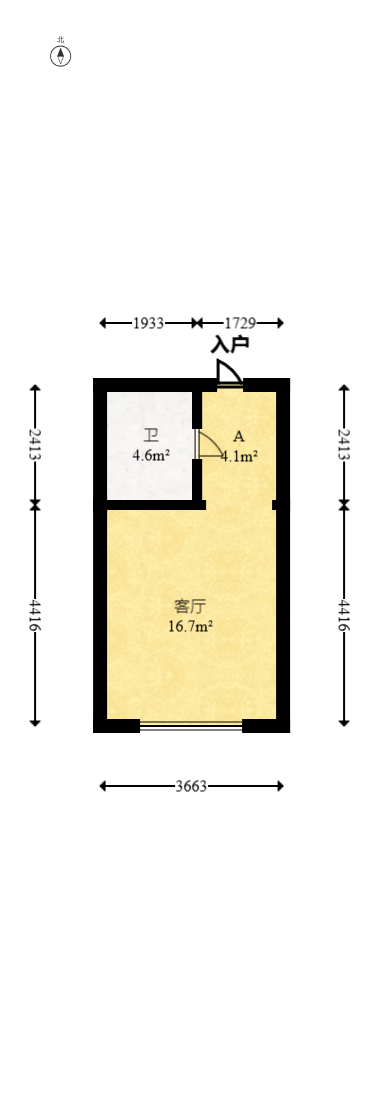 中建悦和城  1室1厅1卫    31.8万 中建悦和城  1室1厅1卫    31.8万户型图