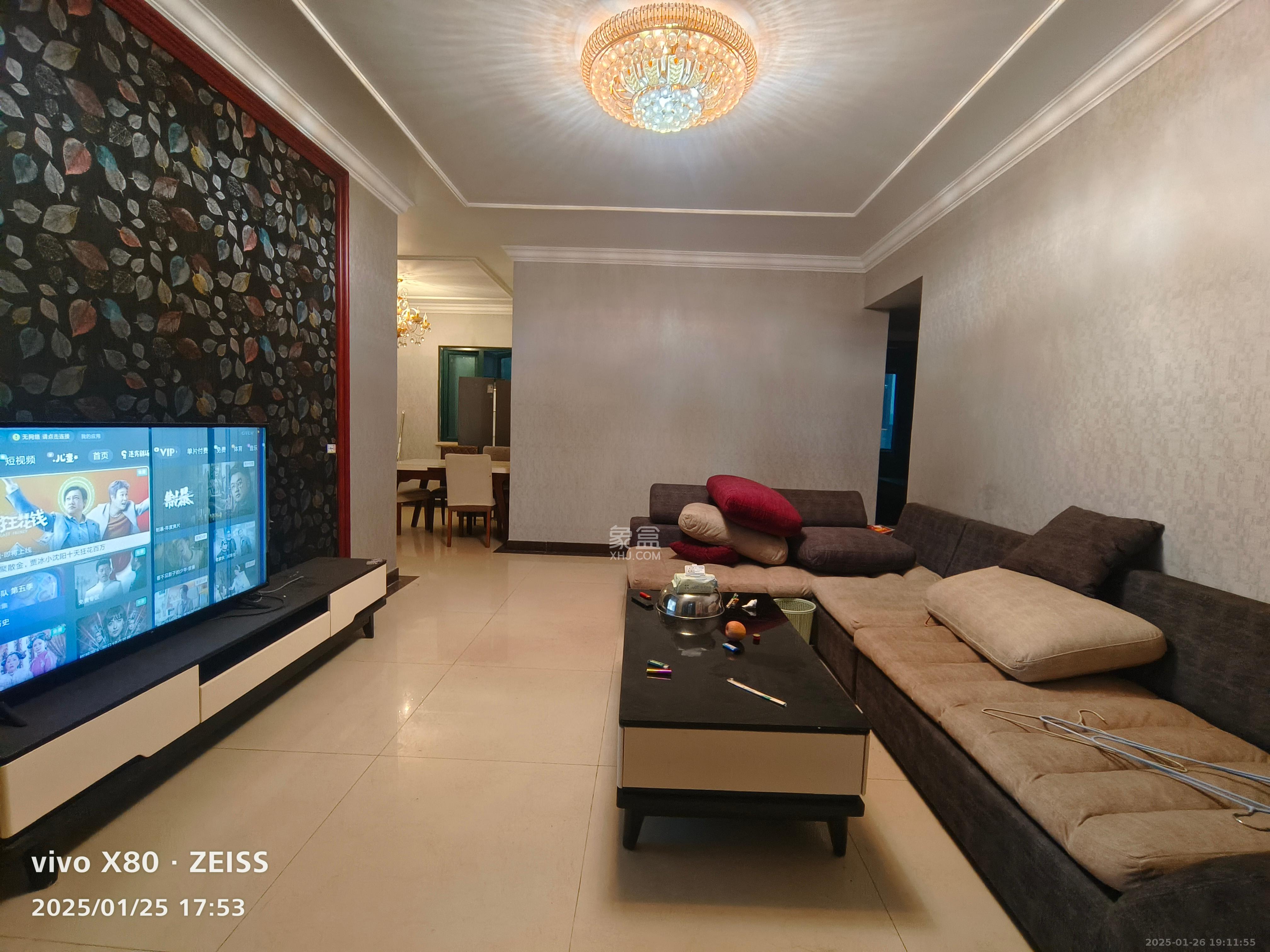 恒大御景湾 3室2厅2卫 3000.0元/月 恒大御景湾 3室2厅2卫 3000.0元/月室内图