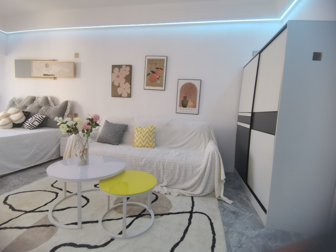 金钟大雁城 1室1厅1卫 1600.0元/月 金钟大雁城 1室1厅1卫 1600.0元/月室内图