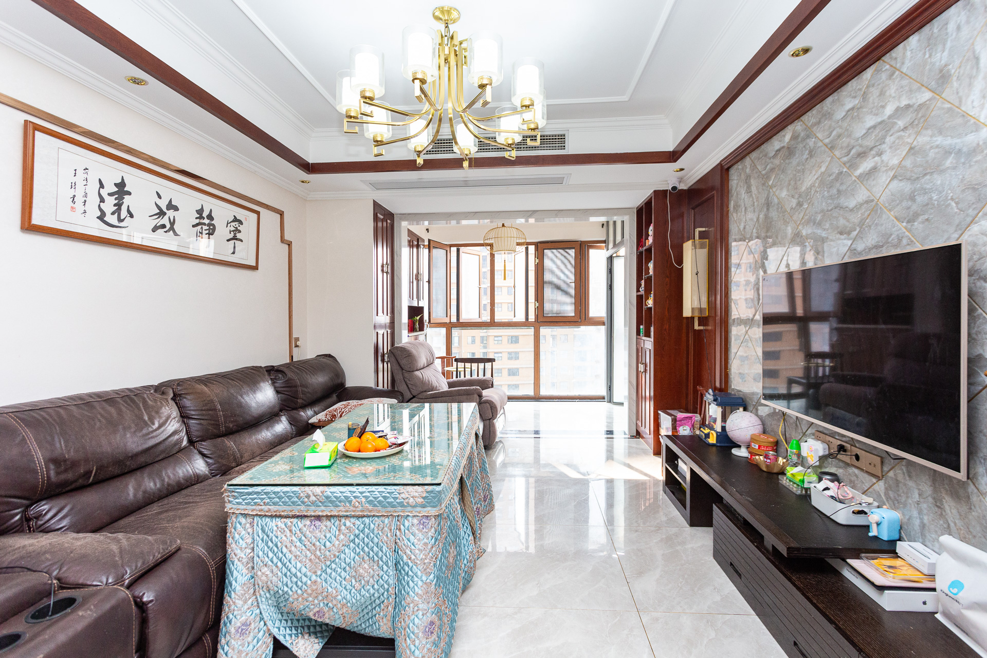 明发国际城 3室2厅1卫 84.8万 明发国际城 3室2厅1卫 84.8万客厅