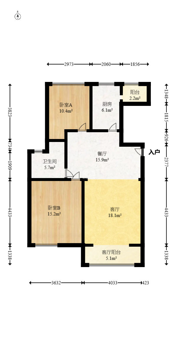 天和家园  2室2厅1卫   78.80万