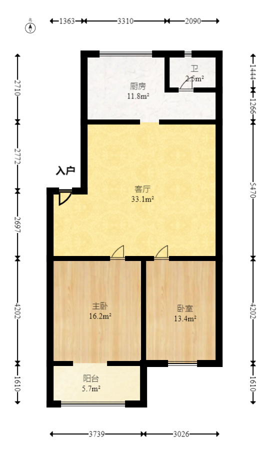 湘绣城  2室2厅1卫    39.8万 湘绣城  2室2厅1卫    39.8万户型图