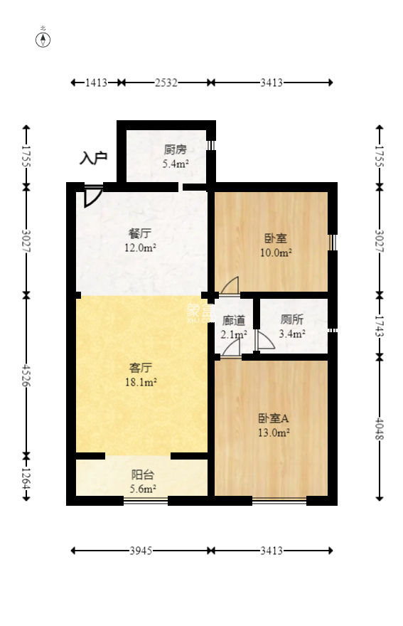 洋湖明园一期  2室1厅1卫   52.00万