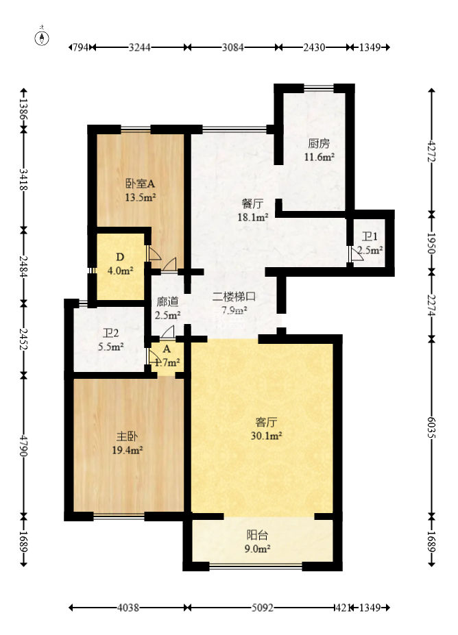 江山帝景雅墅（普罗旺斯）  4室2厅2卫    248.0万
