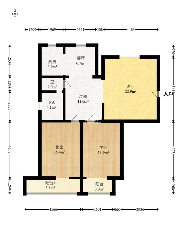省建行宿舍  3室2厅1卫   133.80万