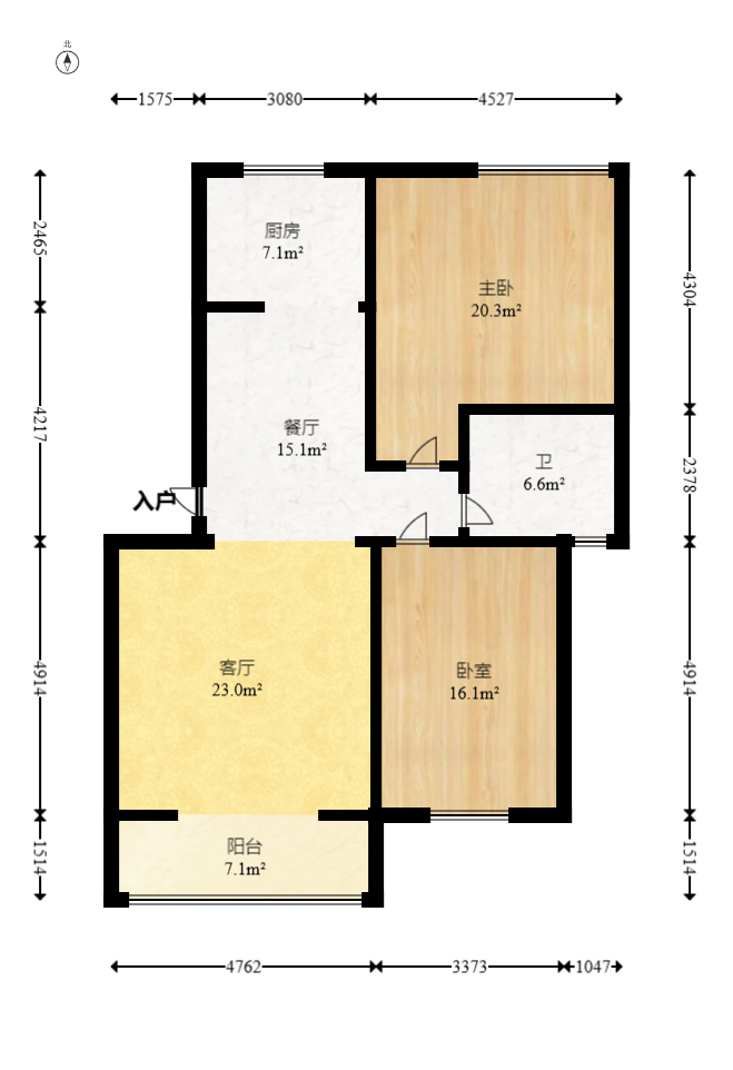 山水湾  2室2厅1卫    45.0万 山水湾  2室2厅1卫    45.0万户型图