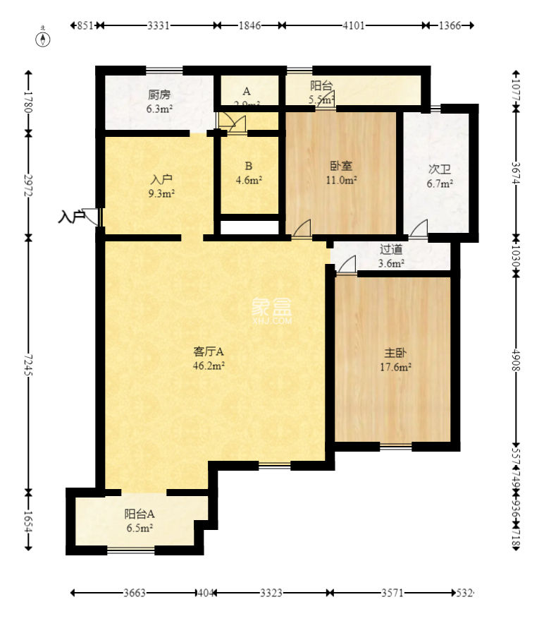 晶华美地  5室2厅2卫   140.00万