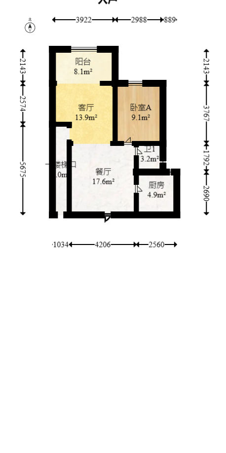 邦盛水岸御园  4室2厅2卫   88.00万
