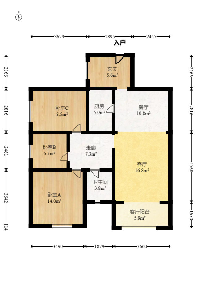 中建芙蓉嘉苑  3室2廳1衛(wèi)   99.00萬