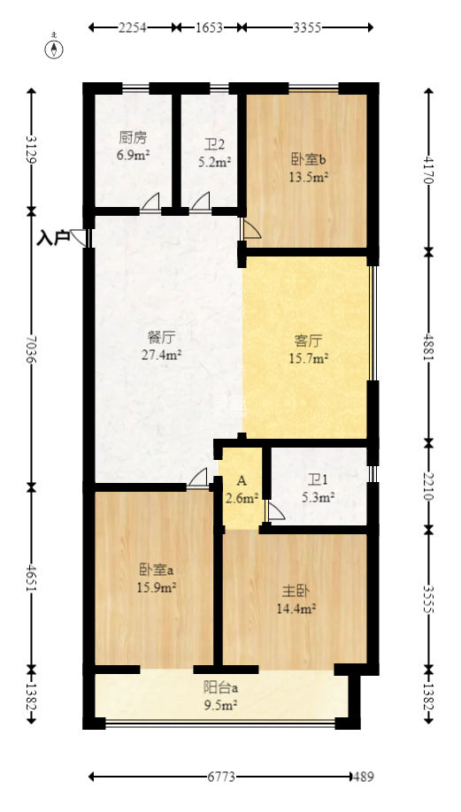 澳海文澜府  3室2厅2卫   79.80万