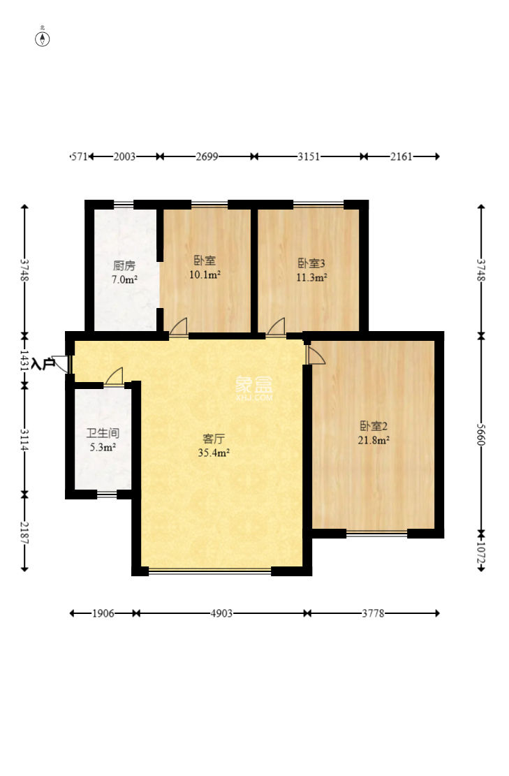 中交中央公园D2区  3室2厅2卫   110.00万