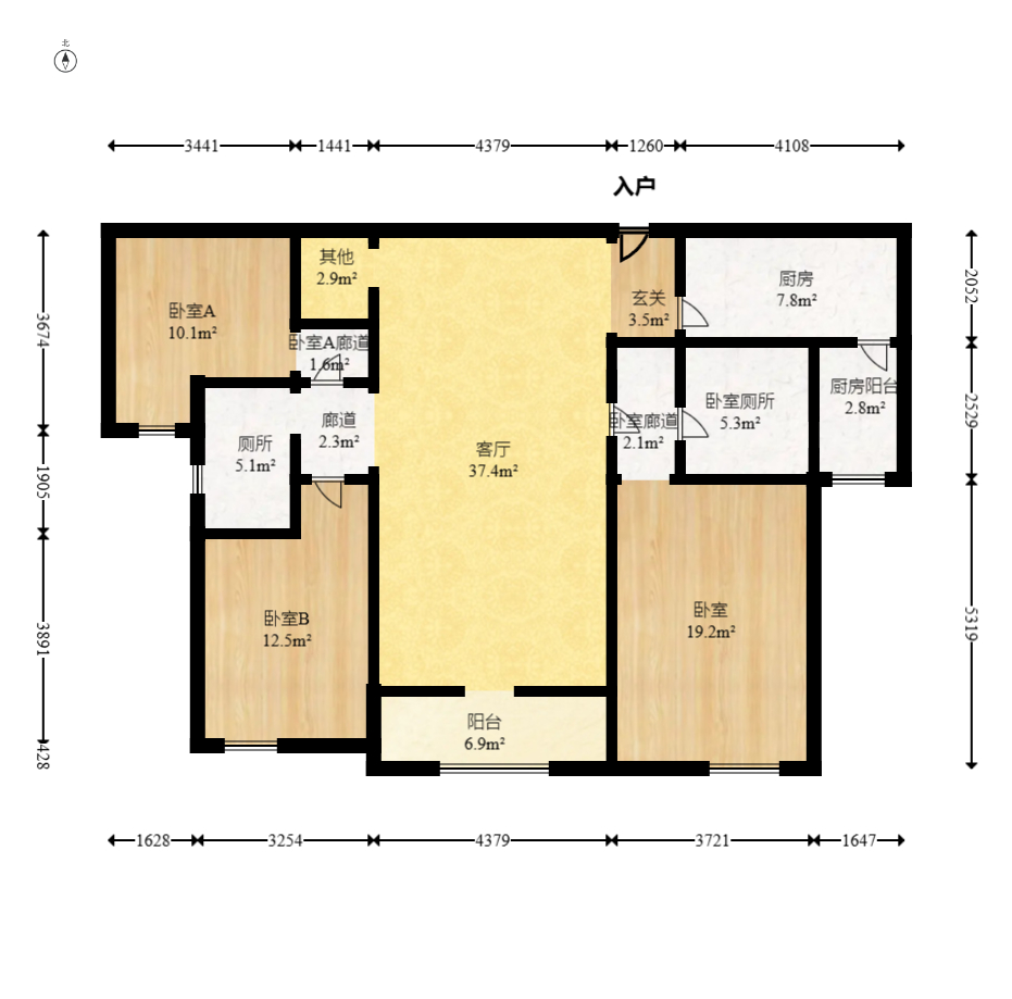 湘熙水郡(观澜海赋家园)  3室2厅2卫    150.0万 湘熙水郡(观澜海赋家园)  3室2厅2卫    150.0万户型图