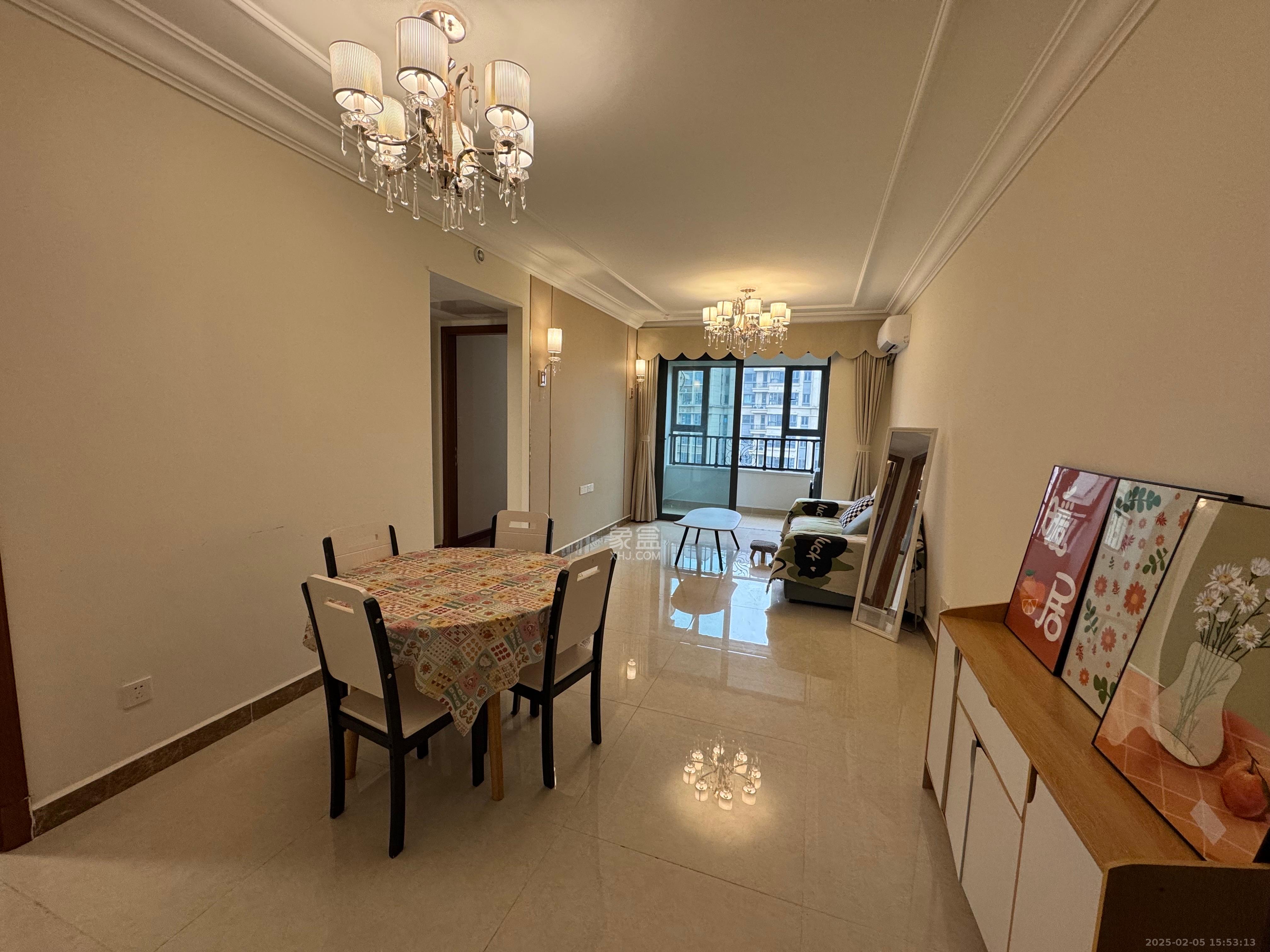 恒大御景半岛 2室2厅1卫 1500.0元/月 恒大御景半岛 2室2厅1卫 1500.0元/月室内图