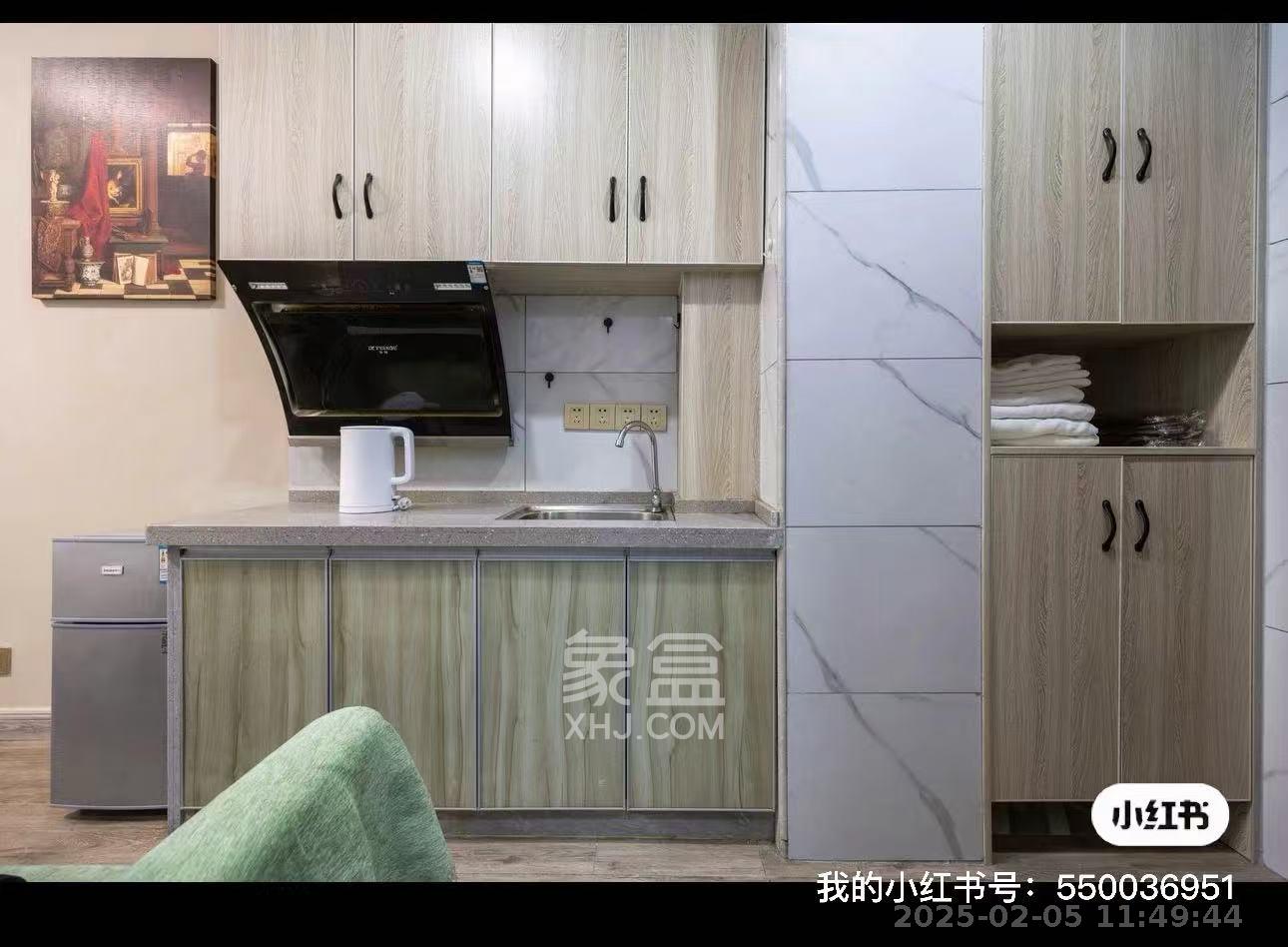 长沙高铁吾悦广场 1室0厅1卫 1400.0元/月 长沙高铁吾悦广场 1室0厅1卫 1400.0元/月室内图