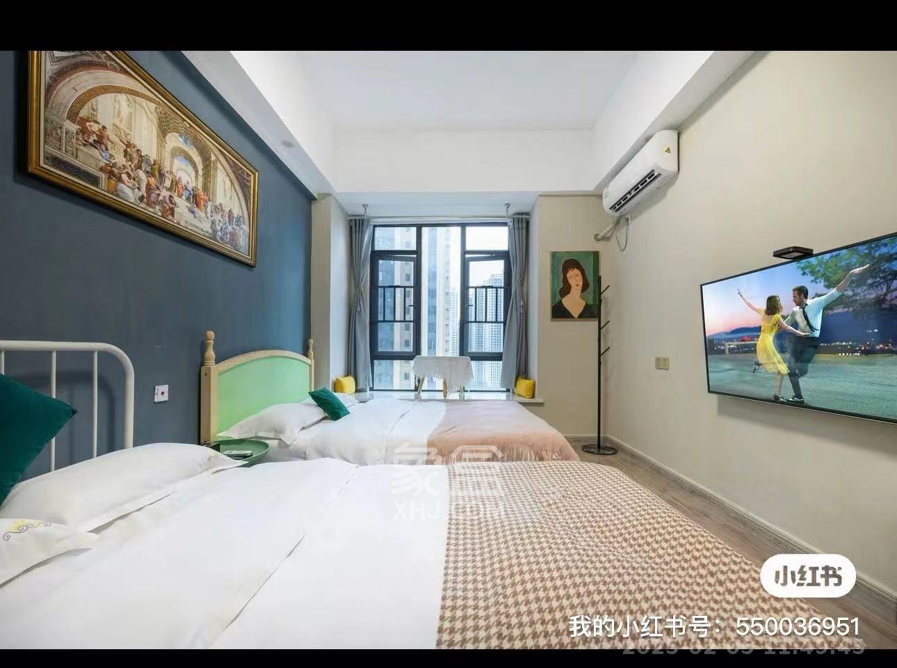 长沙高铁吾悦广场 1室0厅1卫 1400.0元/月 长沙高铁吾悦广场 1室0厅1卫 1400.0元/月室内图