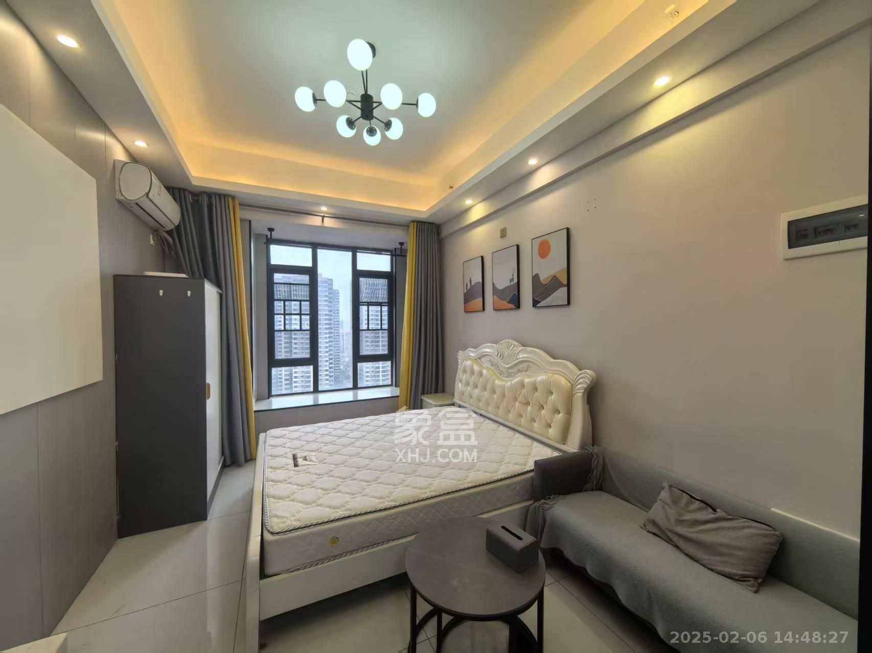 长沙高铁吾悦广场  1室1厅1卫    1400.0元/月 长沙高铁吾悦广场  1室1厅1卫    1400.0元/月室内图