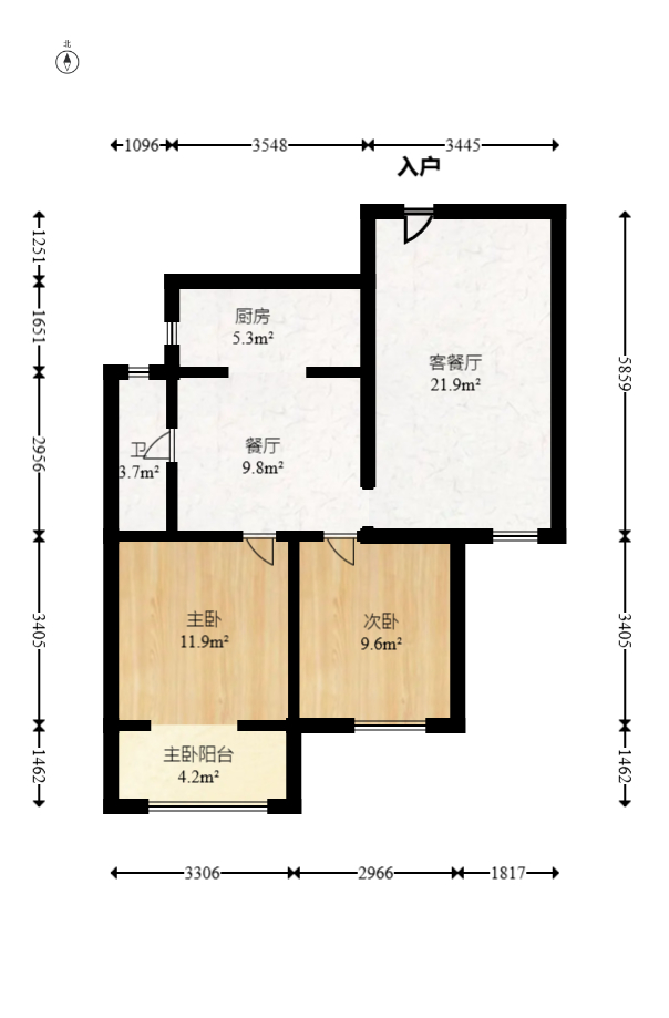绿地海外滩一期  2室2厅1卫    37.0万 绿地海外滩一期  2室2厅1卫    37.0万户型图