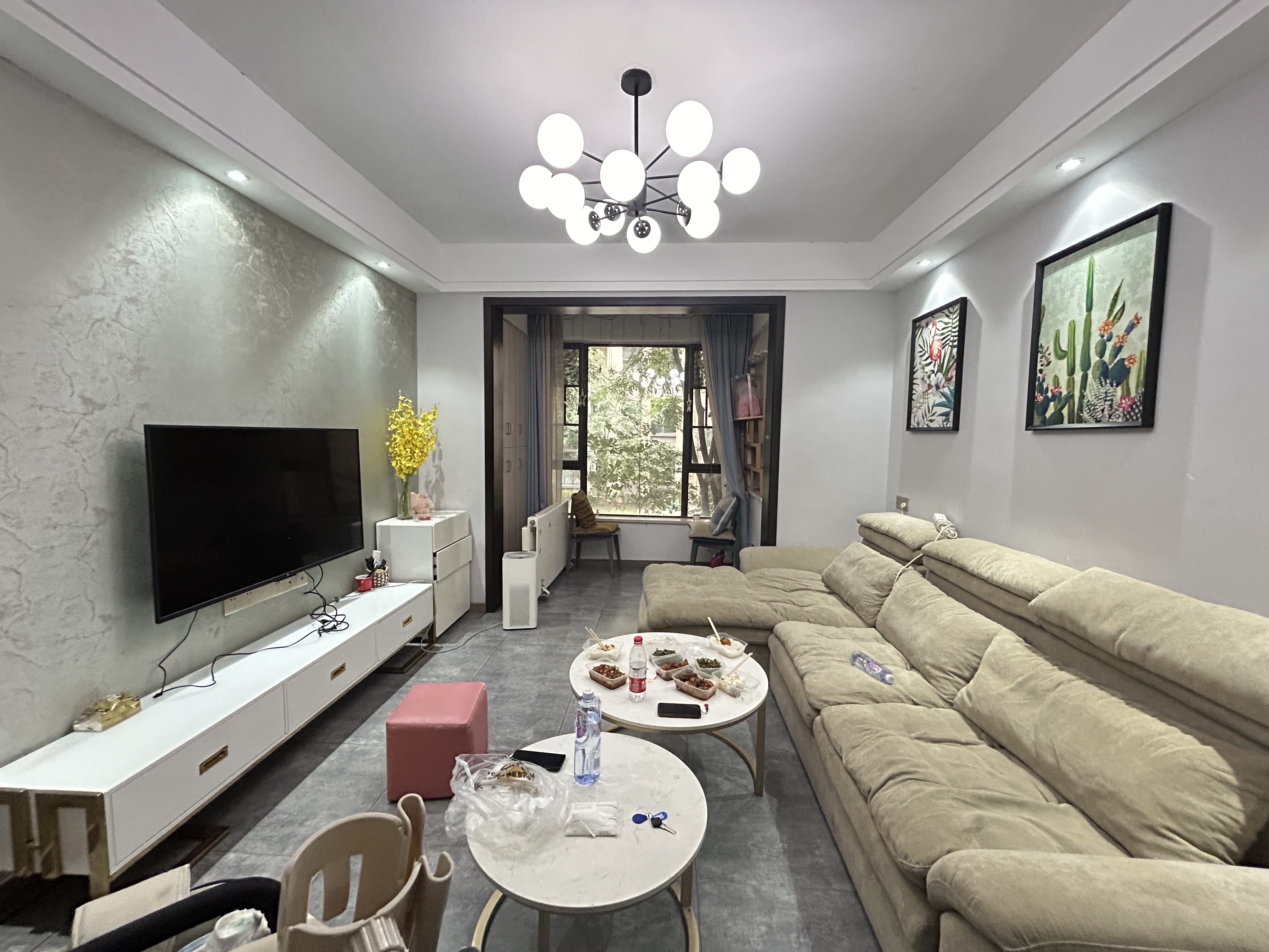 中泰财富湘江 2室2厅1卫 2200.0元/月 中泰财富湘江 2室2厅1卫 2200.0元/月户型图