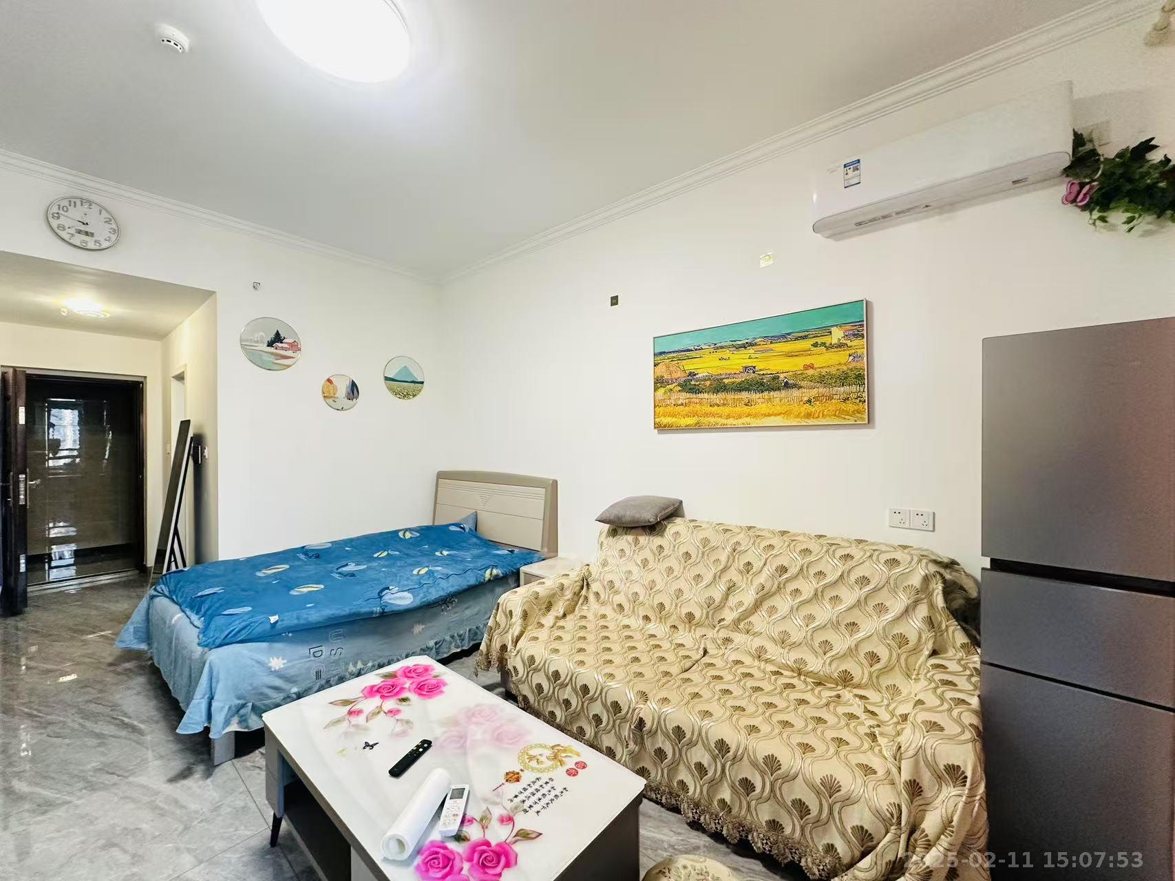 中泰财富湘江 1室1厅1卫 1600.0元/月 中泰财富湘江 1室1厅1卫 1600.0元/月室内图