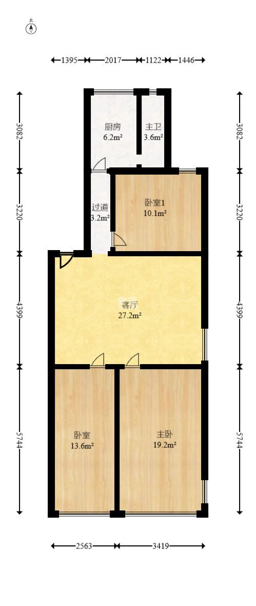 长沙文化广场生活小区  3室1厅1卫   69.80万