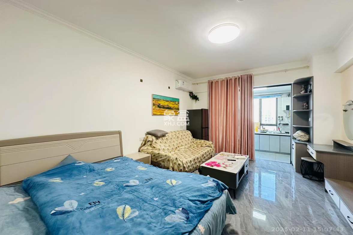 中泰财富湘江 1室1厅1卫 1600.0元/月 中泰财富湘江 1室1厅1卫 1600.0元/月室内图