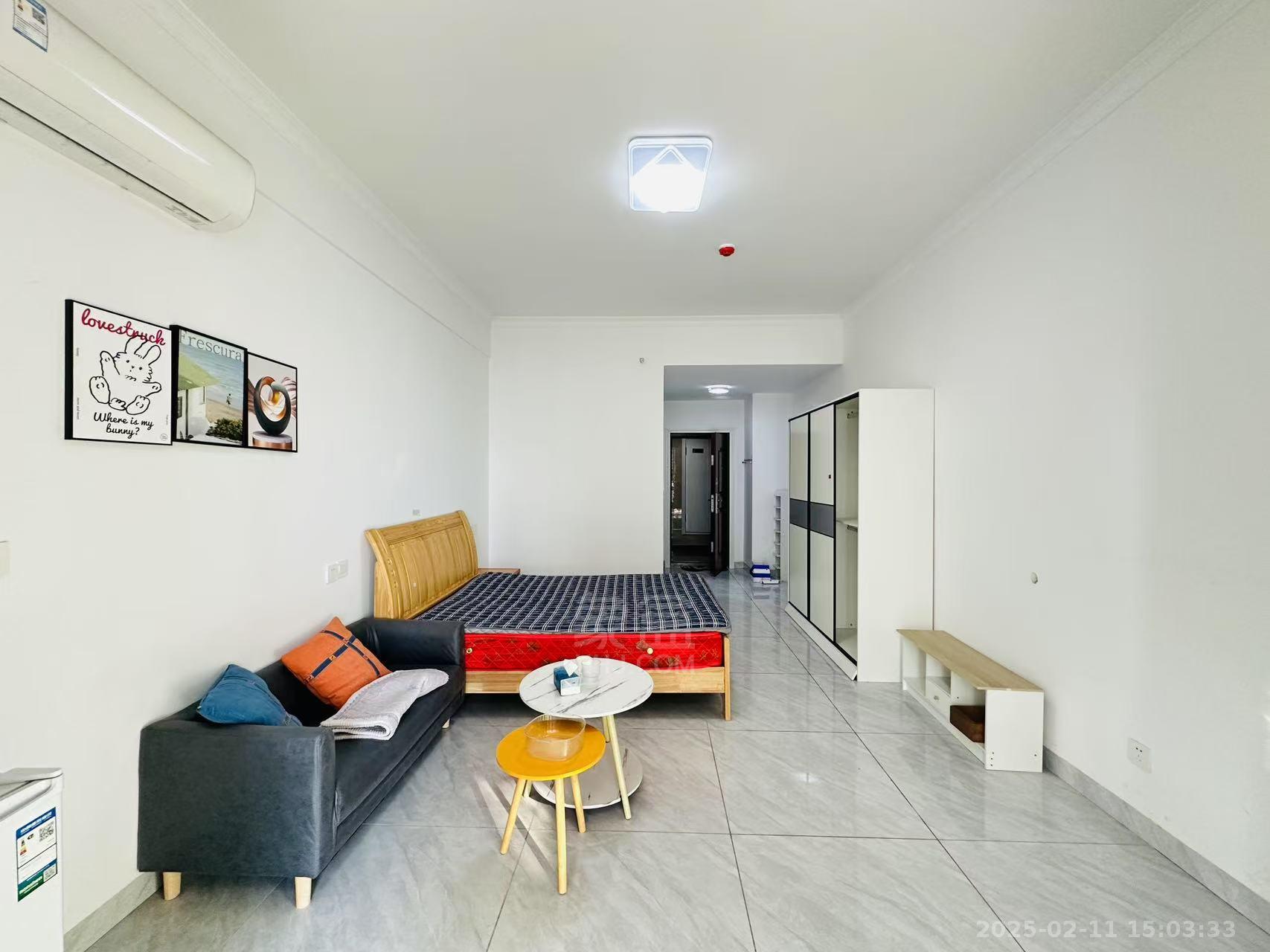 中泰财富湘江 1室1厅1卫 1200.0元/月 中泰财富湘江 1室1厅1卫 1200.0元/月室内图