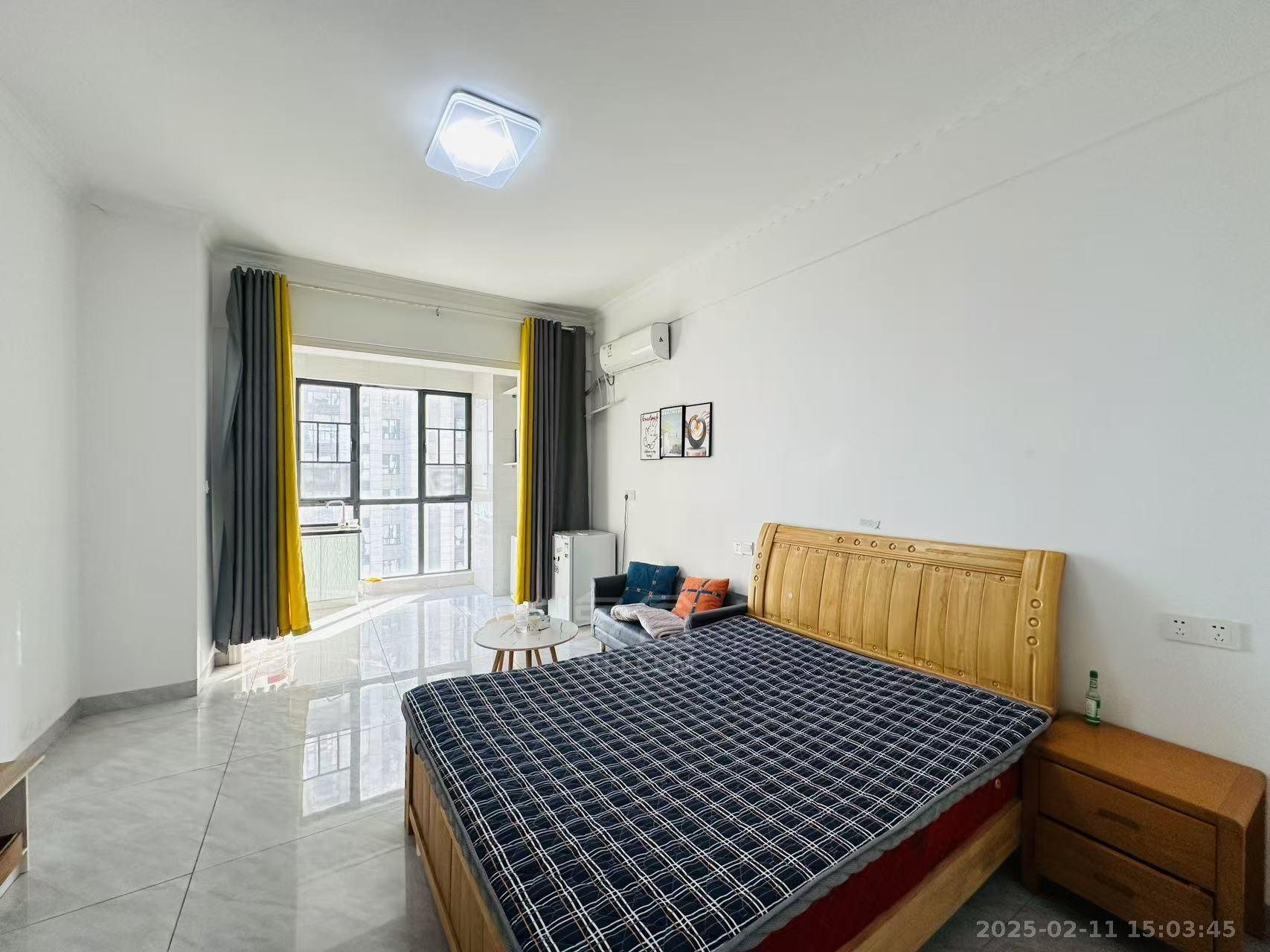 中泰财富湘江 1室1厅1卫 1200.0元/月 中泰财富湘江 1室1厅1卫 1200.0元/月室内图