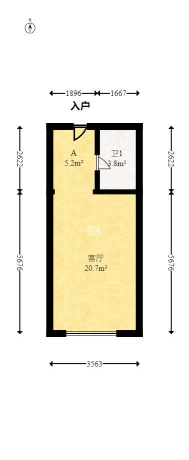 佳兆业云顶都汇  2室1厅1卫   35.00万