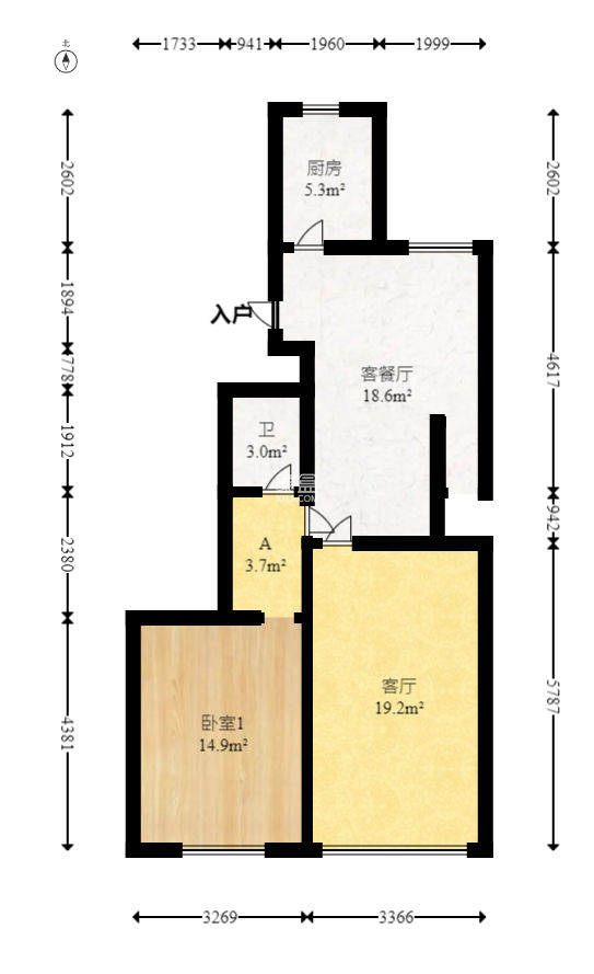 德政园  4室2厅2卫   89.00万