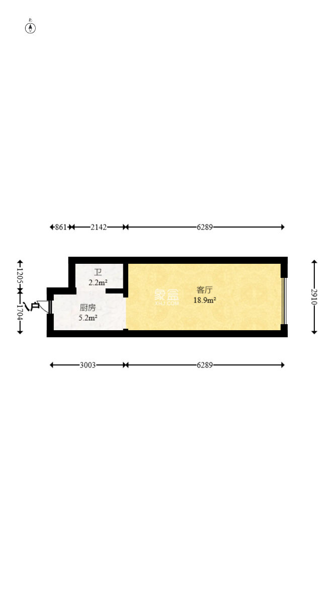 保利香檳國際  1室1廳1衛(wèi)   25.80萬