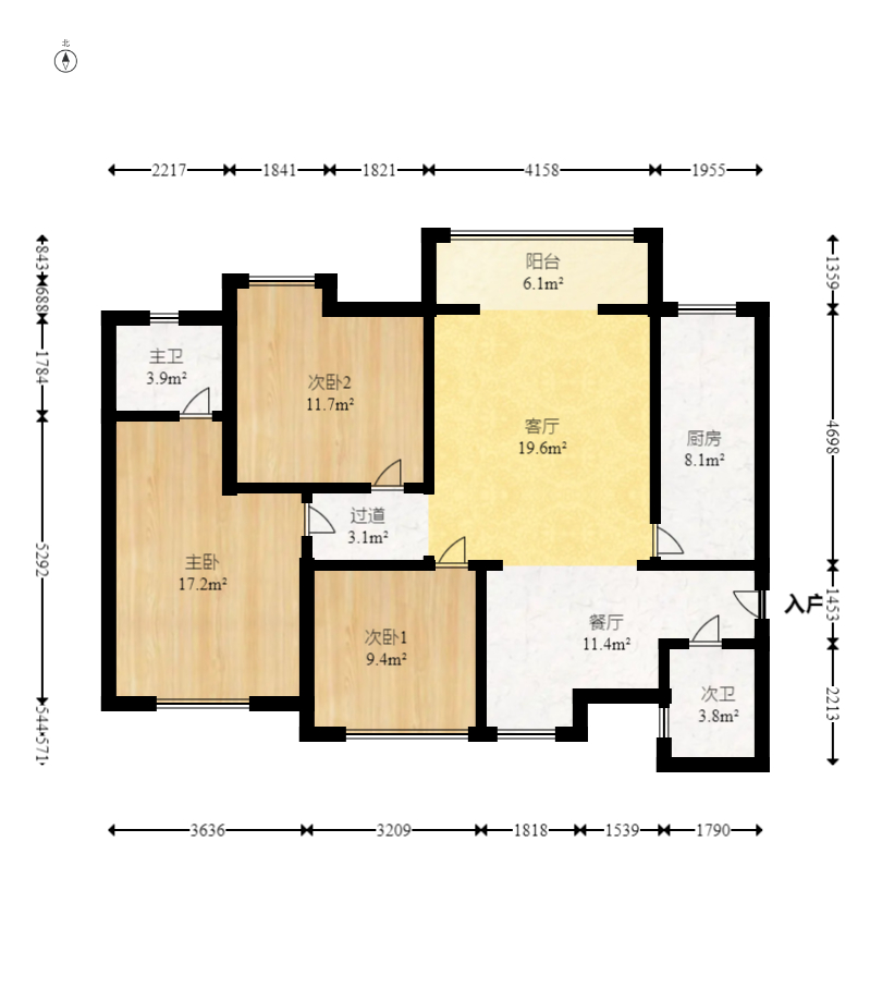秀峰景园(领秀峰) 1室2厅1卫 80.0万 秀峰景园(领秀峰) 1室2厅1卫 80.0万户型图