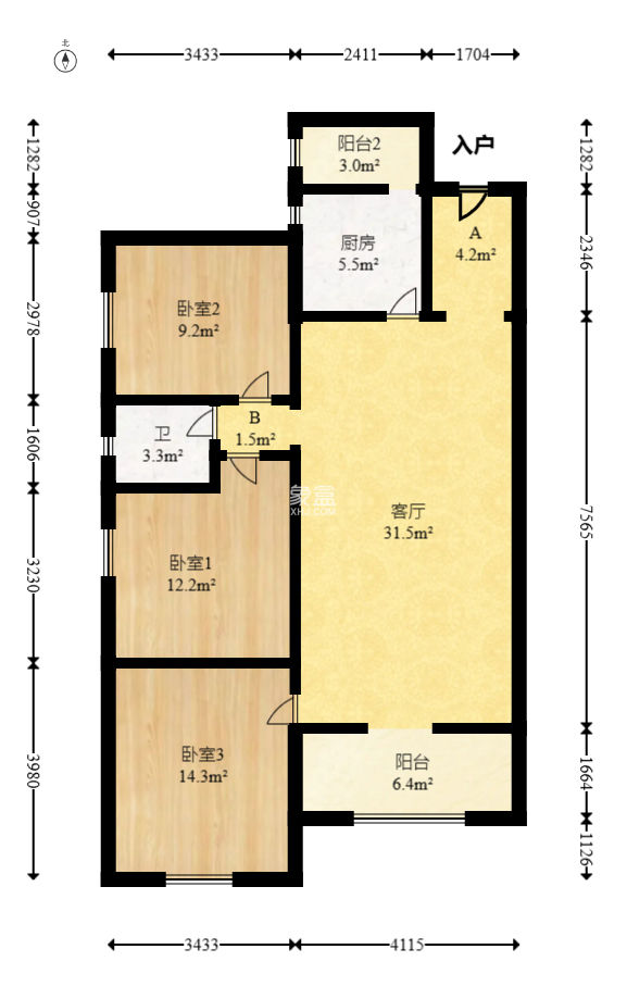 芒果天地(芒果雅苑)  3室2厅1卫    83.0万 芒果天地(芒果雅苑)  3室2厅1卫    83.0万