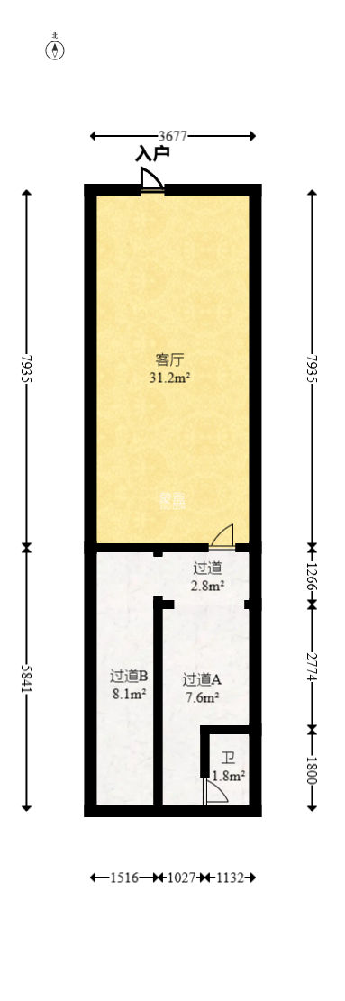 星沙三区  4室1厅1卫    76.8万