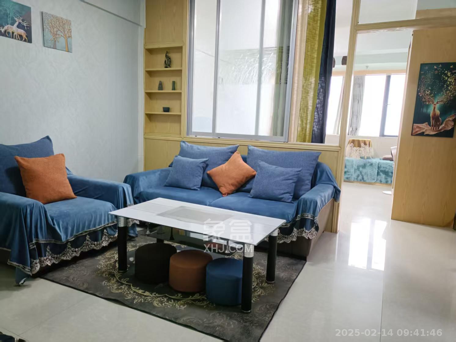 观园国际公寓 1室1厅1卫 2100.0元/月 观园国际公寓 1室1厅1卫 2100.0元/月户型图