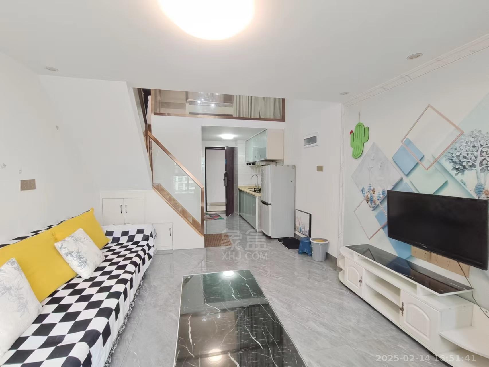 紫金华府 2室1厅1卫 1800.0元/月 紫金华府 2室1厅1卫 1800.0元/月户型图